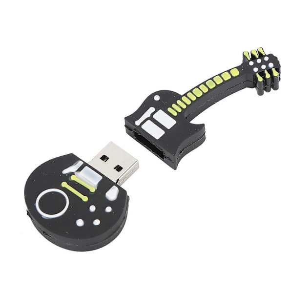 USB Flash Drive Sød Tegneserie Sort Violin Cool Thumb Bærbar Lagerhukommelse Stick 128GB YEMMA
