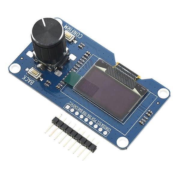 OLED-skjerm kombinert med EC11 roterende encoder-modul IIC-grensesnitt for 1,3 tommer