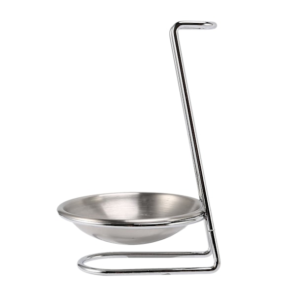 Rustfrit Stål Ske Rest Holder, Lang Håndtag Vertikal Besparelse Suppeøseholdere Øse Rest Suppe L