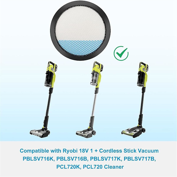 18V ONE + Langaton Lemmikkieläinten Pölynimurin Suodatin , PCL720, PBLSV716, PBLSV717 Pölynimurille, Vertaa t