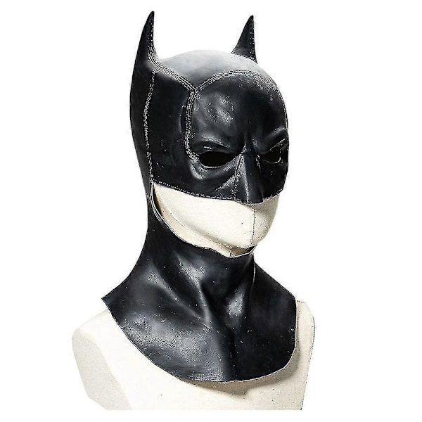 Helt Ny Batman Maske Batman Latex Hovedbeklædning Cosplay Film Bruce Wayne, Én Størrelse, Sort