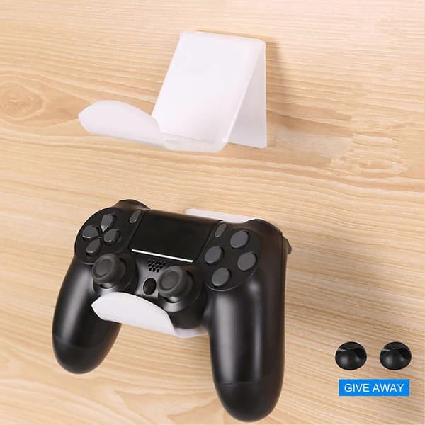 2-pack Spelkontroll & Headset Väggmonterad Hållare Displayställ