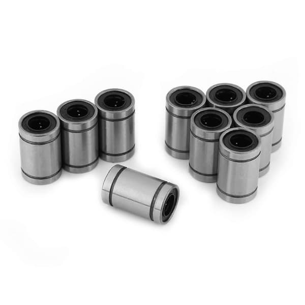 10 stk. LM8UU 8mm Lineær Kugleleje Bøsning til 8mm Stang 3D Printer CNC Dele YEMAA