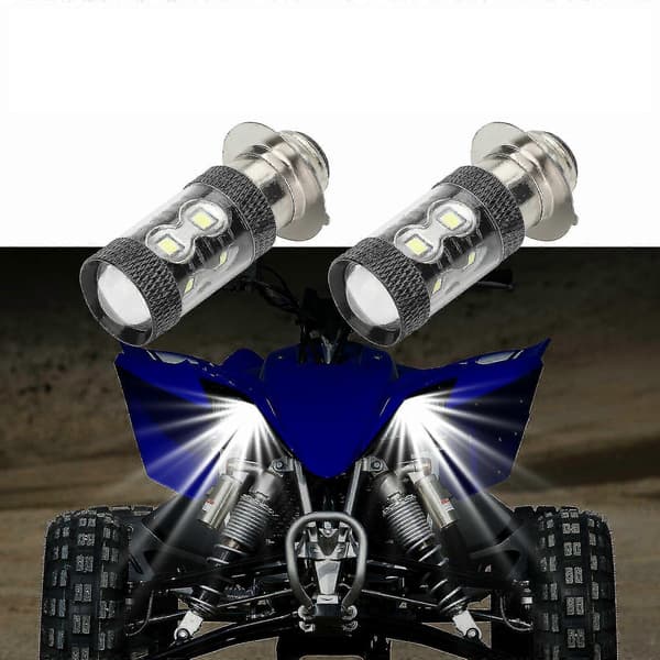 H6m LED-ajovalolampput Yamahan ATV:lle