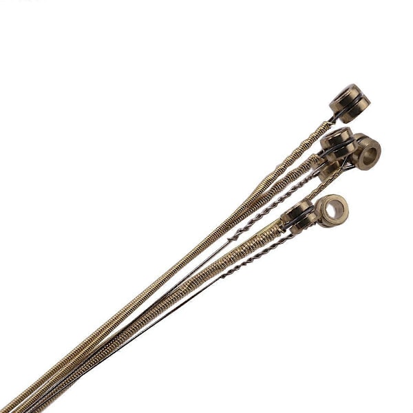 2 Set med 6 Gitarrsträngar Ersättningsstålsträngar för Akustisk Gitarr Gitarrbyteverktyg