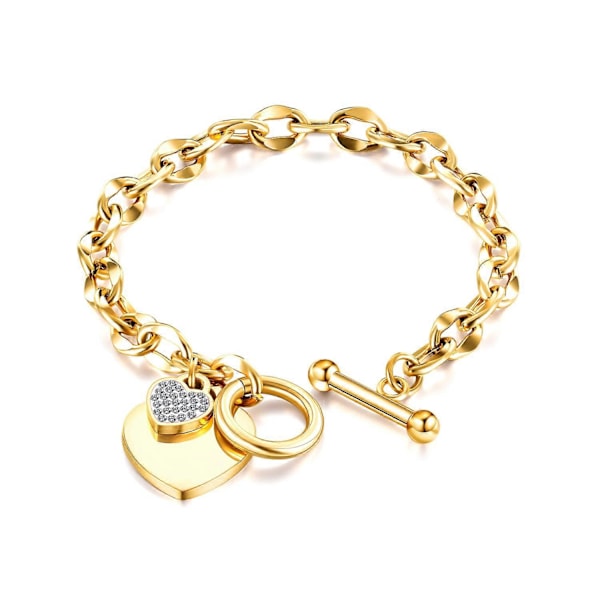 Titanium Stål Inspirerende Sitat Armbånd