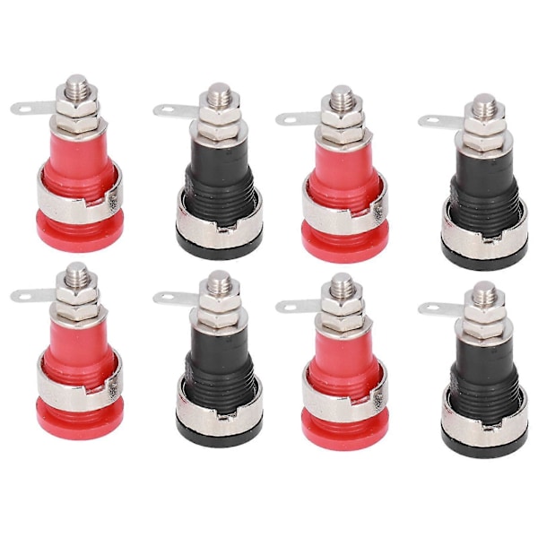 4mm Bananplugg Sokkel Terminal Kobling - 10 Par/Sett s202412246650
