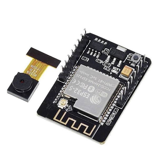 ESP32-CAM Utviklingskort ESP-32S WiFi Multi-Funksjonsmodul med OV2640 Modul WIFI+Bluetooth Modul