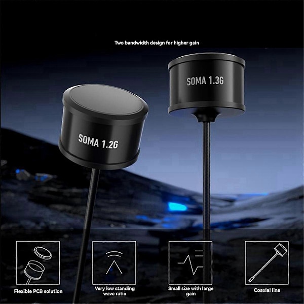 FPV Antennförstärkning Antennöverföringsförlust Liten Signal Stabil FPV Flygmaskinstillbehör, B