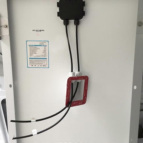 Slitstark Yacht Tak Kopplingsdosa 2 Hål Solpanel Kabelinföring