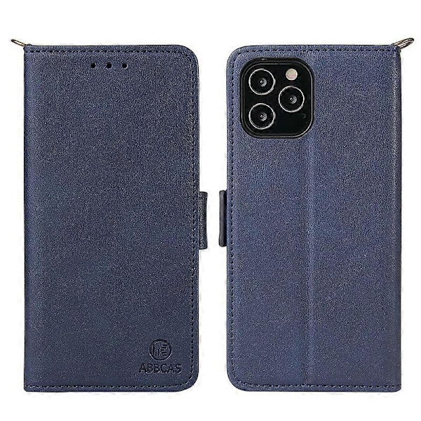 Fodral för iPhonePremium PU-läder plånboksfodral med stativ och flippskydd