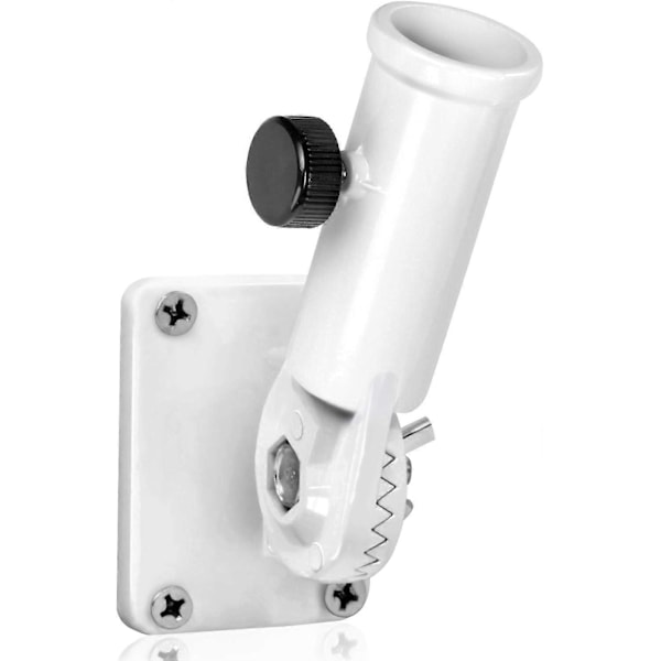 Flagstangsholder med flere positioner | Monteringsbeslag med hardware - Fremstillet af aluminiumslegering - Stærk og rustfri - 1\" indvendig diameter