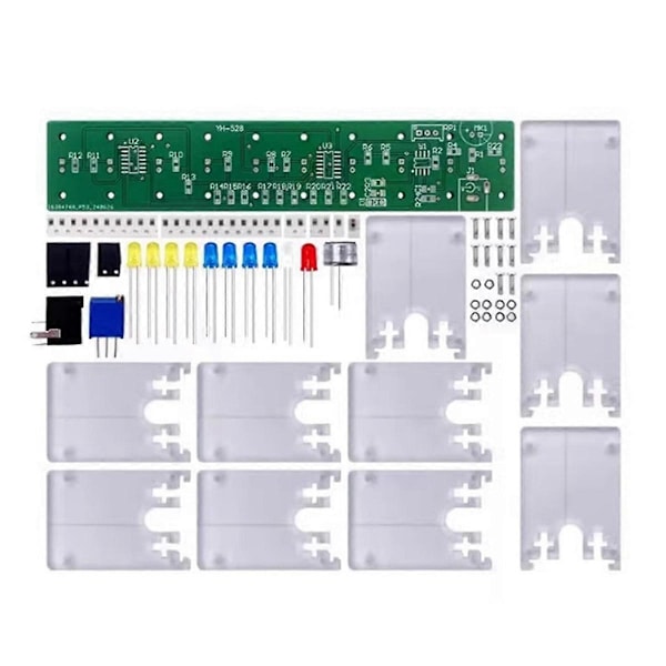 DIY Ljudkontroll LED Musikspektrum Elektronisk Kit