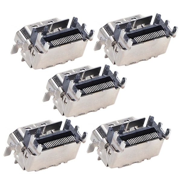 5 stk. 1080P Spillekonsol HDMI Socket Port Interface Connector Udskiftning til Xbox One S