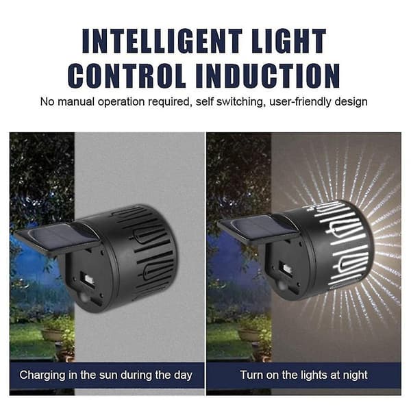 Solcellelamper for sti, 6 stk, solcellelamper for terrasse, solcellelamper for trapper, terrasser, sti, hage, trapper, gjerder