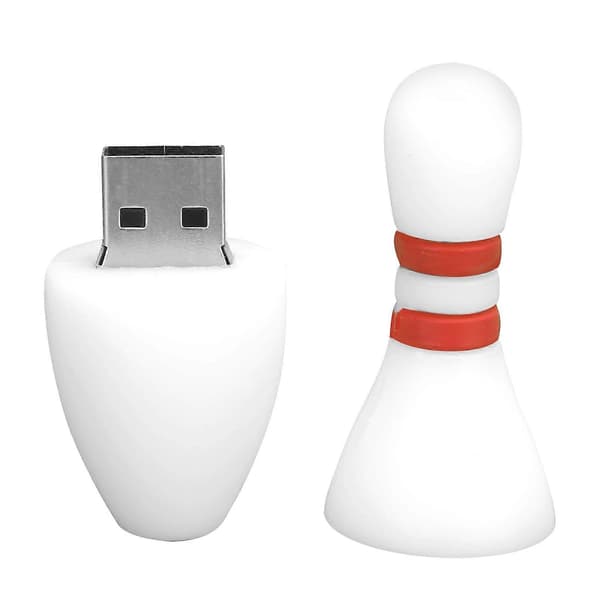 Unik Modellering USB 2.0 Minneplugg Bærbar Søt U Disk Datatilbehør Gave 128GB