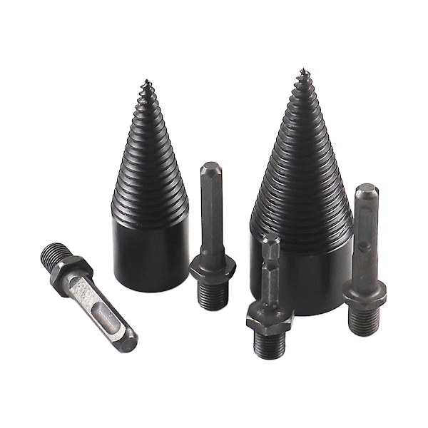 6 Pieces Of 32/42mm Wood-splitting Drill And Wood-splitting Device Set With Split Woodworking Tools