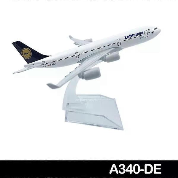 6 tommer 15 CM A380 A350 A330 A320 Concorde Støbt Flymodel Til Gaveindsamling A340 DE