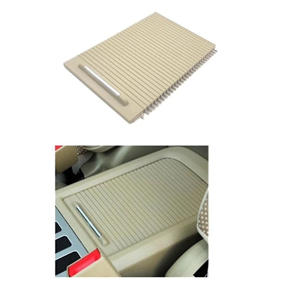 Deksel for midtkonsoll drikkeholder, skyvegardin for H6 2010-2016, vannkoppholder, beige