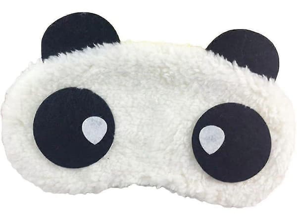 Ögonmask Sovmask Ögonskydd Fluffig Söt Panda Figur 1st