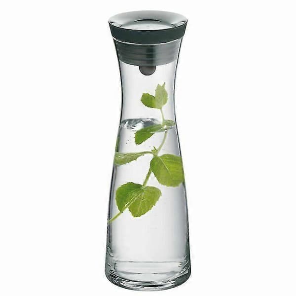 Vannkaraffel 1.8l Høy Borosilikatglassflaske Basic Vippelokk