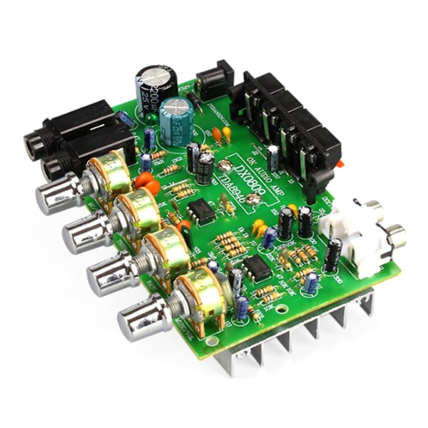 40w+40w TDA8944 Stereo Audio Forstærkerkort Digital Mikrofonforstærker Bilforstærker Tonekontrol Højttaler