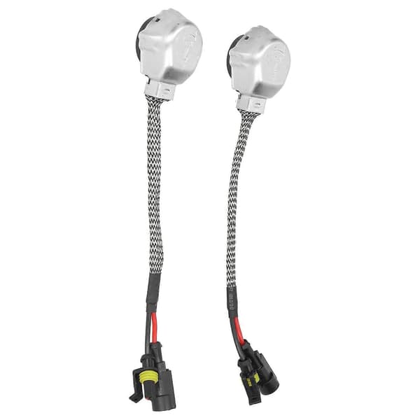 2 st Lamphållare Adapterkabel Socket Connector Converter för Xenon HID-lampa D2S/D4S Ballaster