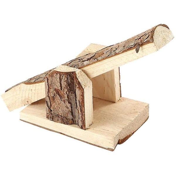 Wood Seesaw For Pet Hamster Funny Rat Chinchillas Small Animal Toy