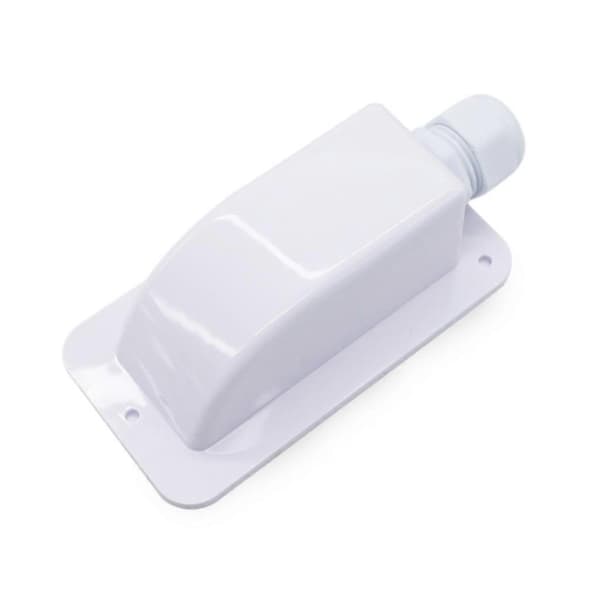 Koblingsboks for solcellepanel, plastkontakt 1/2 hull takkabelinnføring