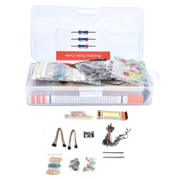 Komponentsæt Starter Elektronikpakke 830?Huls Breadboard DIY Værktøj til R3