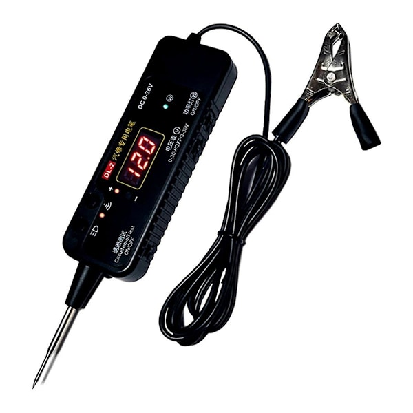 Opgraderet Auto Kredsløbstester DC 0-36V Køretøjs Pulssensor Signal LED Lys Test Pen Probe Bil Po