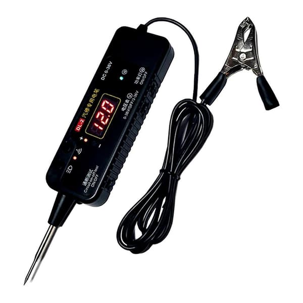 Oppgrader Auto Krets Tester DC 0-36V Kjøretøy Puls Sensor Signal LED Lys Test Penn Probe Bil Po