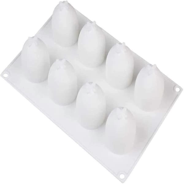 8 Huller Æg Silikoneform Æg Mousse Form Chokoladeform Bageform -T