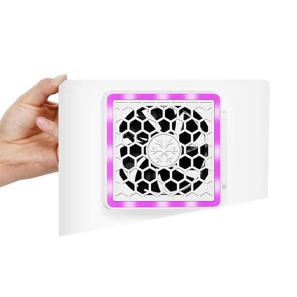 Velegnet til Slim Spillekonsol Værtsblæser Radiator Køleblæser Værts Sideblæser med LED-lys