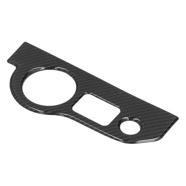 Carbon Fiber Style Headlight Switch Button Panel Trim Erstatning til Dodge Charger 2011?2021