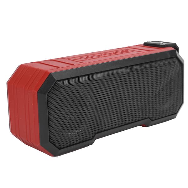X8 True Wireless Bluetooth 5.0 Højttaler IPX7 Vandtæt Lysende Udendørs Subwoofer Rød