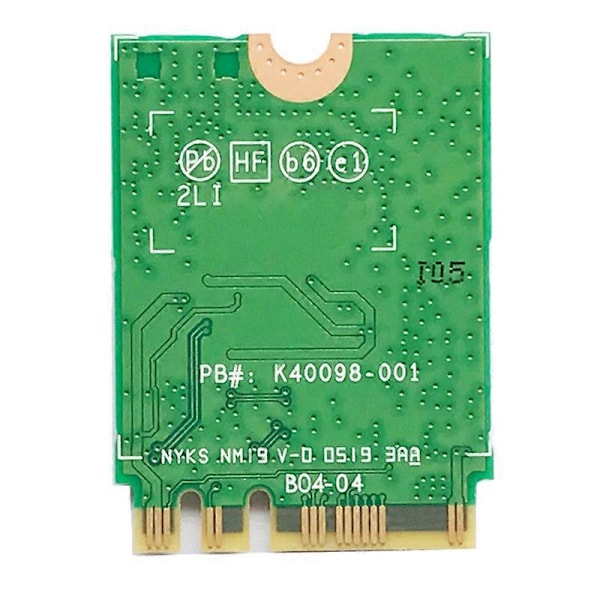AX200 AX200NGW Netværkskort M.2 NGFF WiFi-kort Bluetooth 5.0 WiFi 6 2.4G/5G 802.11Ac/Ax WiFi Trådløs
