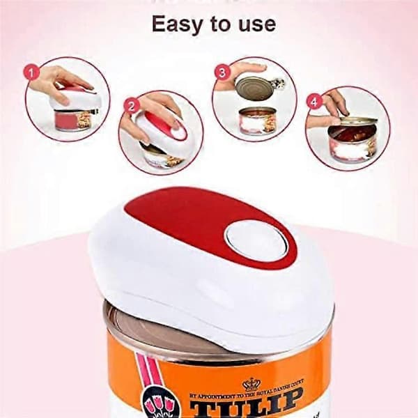 Elektrisk boksåpner kan mini flaskeåpner kjøkkenverktøy boksåpner