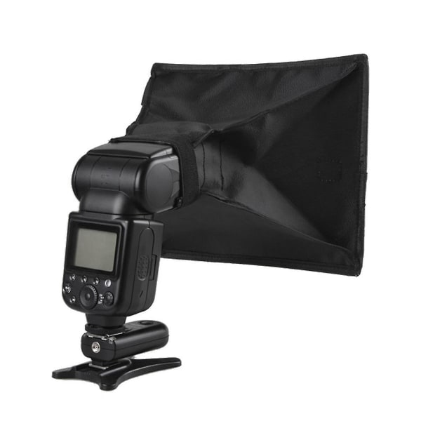 Dslr-kameralle Universal ulkoinen salamakansi cover Kannettava mini Softbox kattosalama 20x30cm