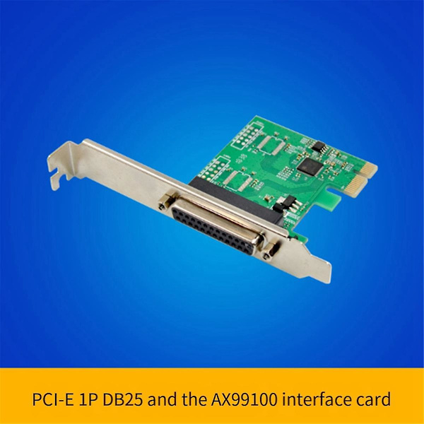 Controllerkort St315 Pcie X1 Ax99100 1p Db-25 Pin Ltp1 Print Terminal Multifunktionel Praktisk Co