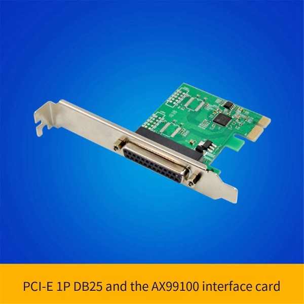 Kontrollkort St315 Pcie X1 Ax99100 1p Db-25 Pin Ltp1 Print Terminal Multi-function Convenient Co