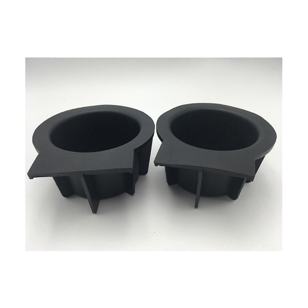 2pcs Front Console Cup Holder Inserts For Expedition Navigator For 2l1z7813562aaa