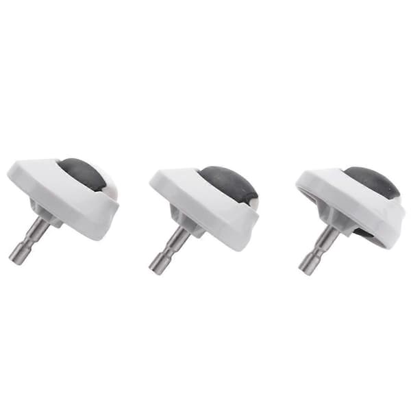 3 st. hjul för 1S 1C Vacuum 2 S5 S50 S6 S60 S5Max S6Maxv Pure Robotdammsugare Pa