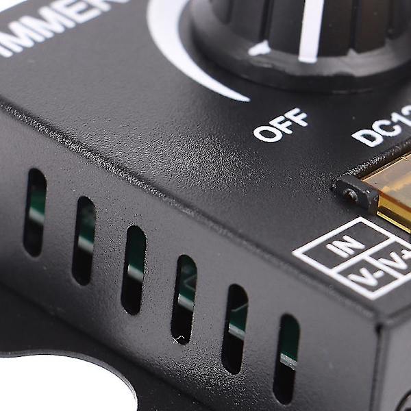 1 stk. Dc12v-24v Led-dæmper 30a 360w Justerbar Strip Til Enkeltfarve 5050/3528 Shytmv