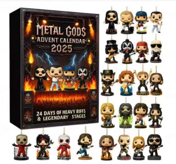 MetalGods RockLegend Julekalender 2025 Rock Legend Advent