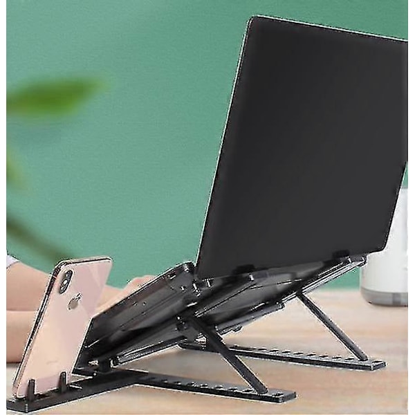Bærbar Laptop Stand, Aluminium Computer Holder Laptop Riser Til Skrivebord