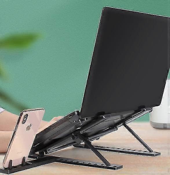 Bærbar Laptop Stativ, Aluminium Datamaskinholder Laptop Riser For Skrivebord