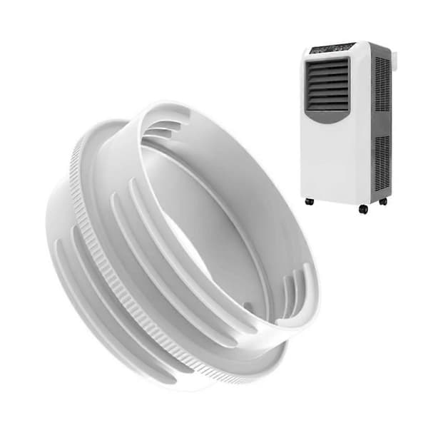 Udstødningsslangekobling 15 cm Dia AC-rør Rund Adapter til Bærbar Aircondition
