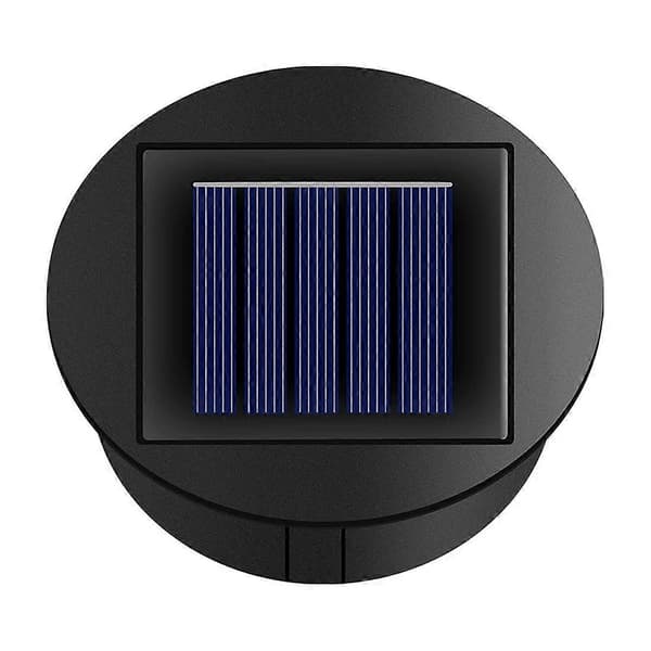 Smart Hage Solcelledrevet Erstatning Rund LED Lysboks Solcelle Batteriboks Solceller Li-Ion Batterilader