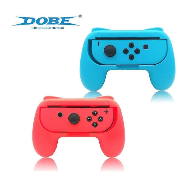 2 STK Joycon Beslag Stander Holder Kompatibel til Nintendo Switch & OLED JOY CON Controller Gamepad Håndtag Håndgreb Tilbehør